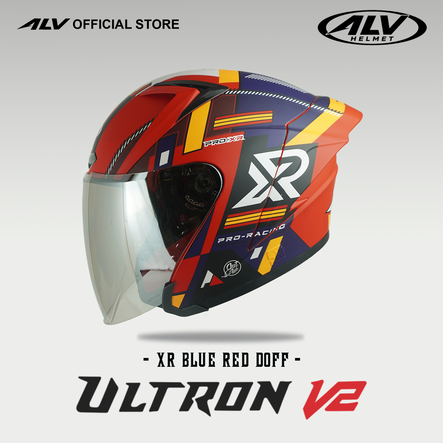 ALV Ultron V2 Blue Red Doff