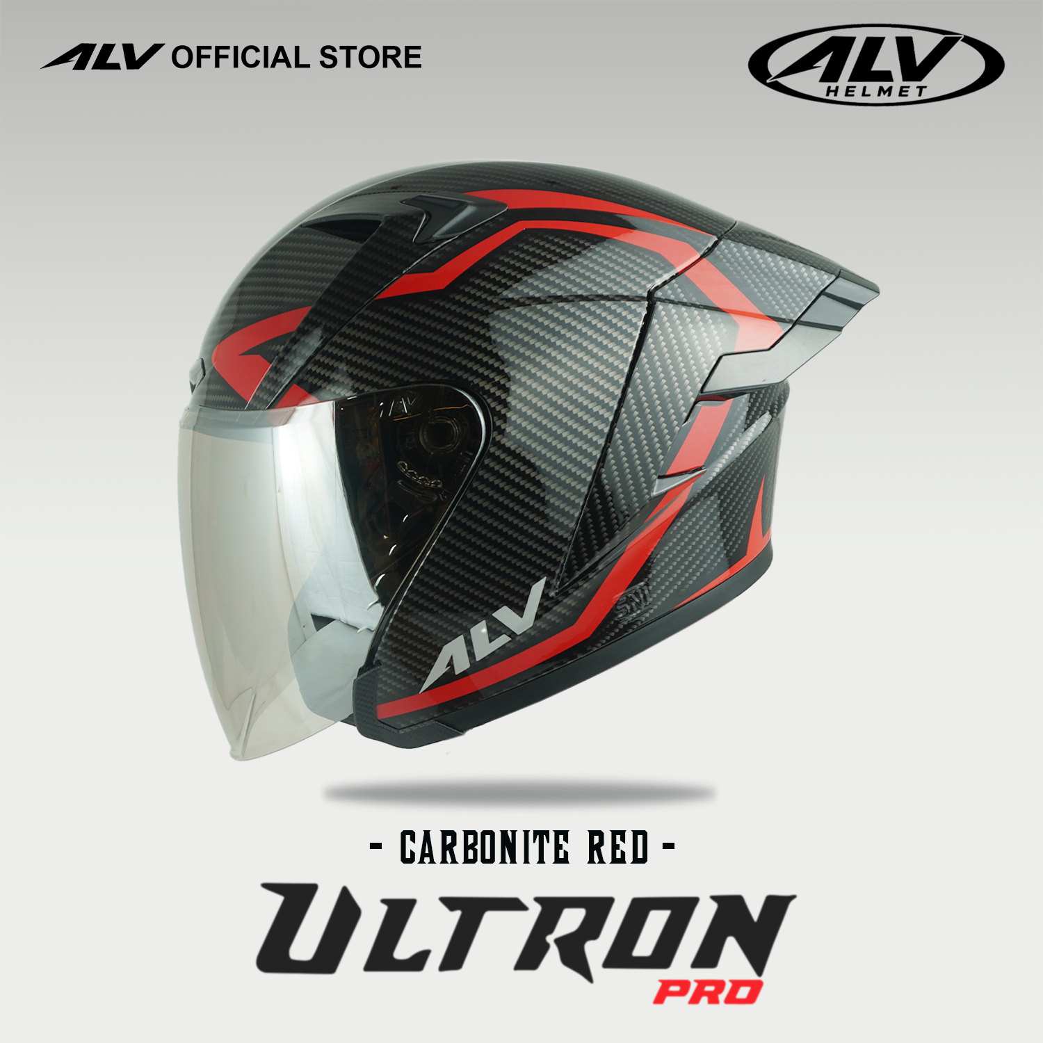 ALV Ultron Pro Carbonite Red