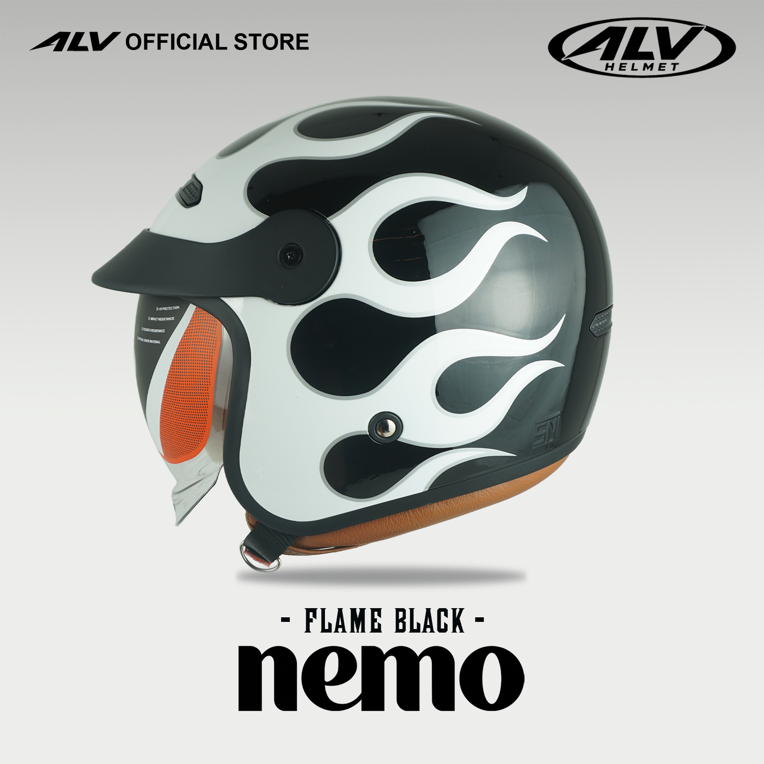 ALV Nemo Flame Black