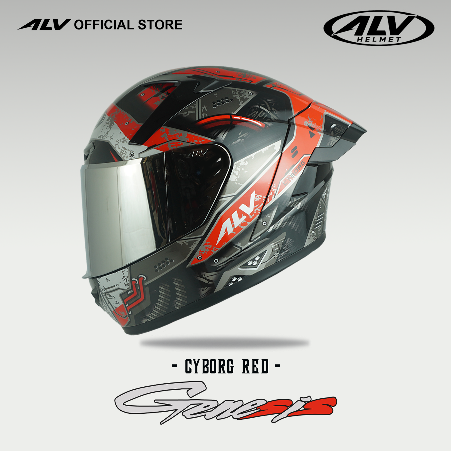 ALV Genesis Cyborg Red