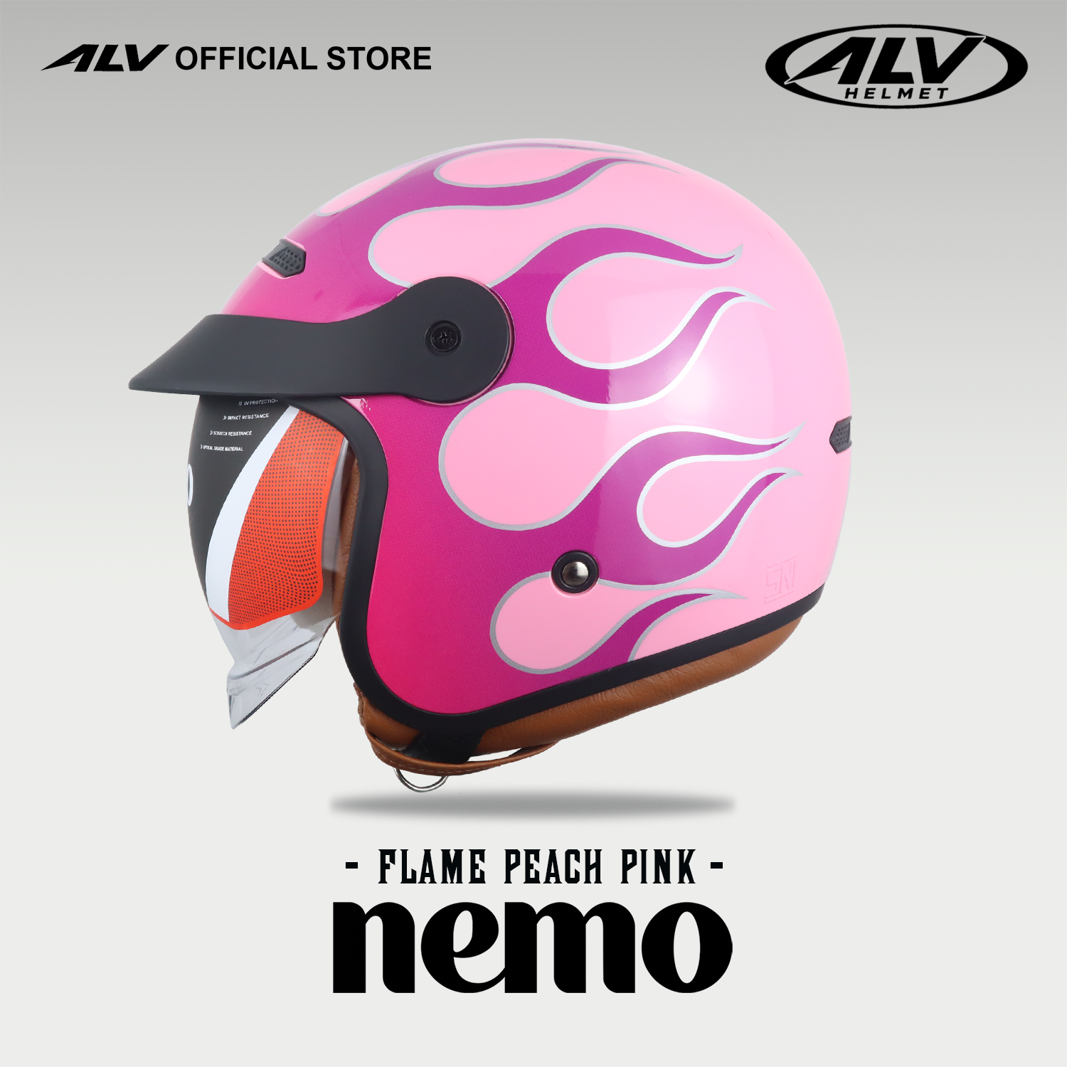 ALV Nemo Flame Peach Pink