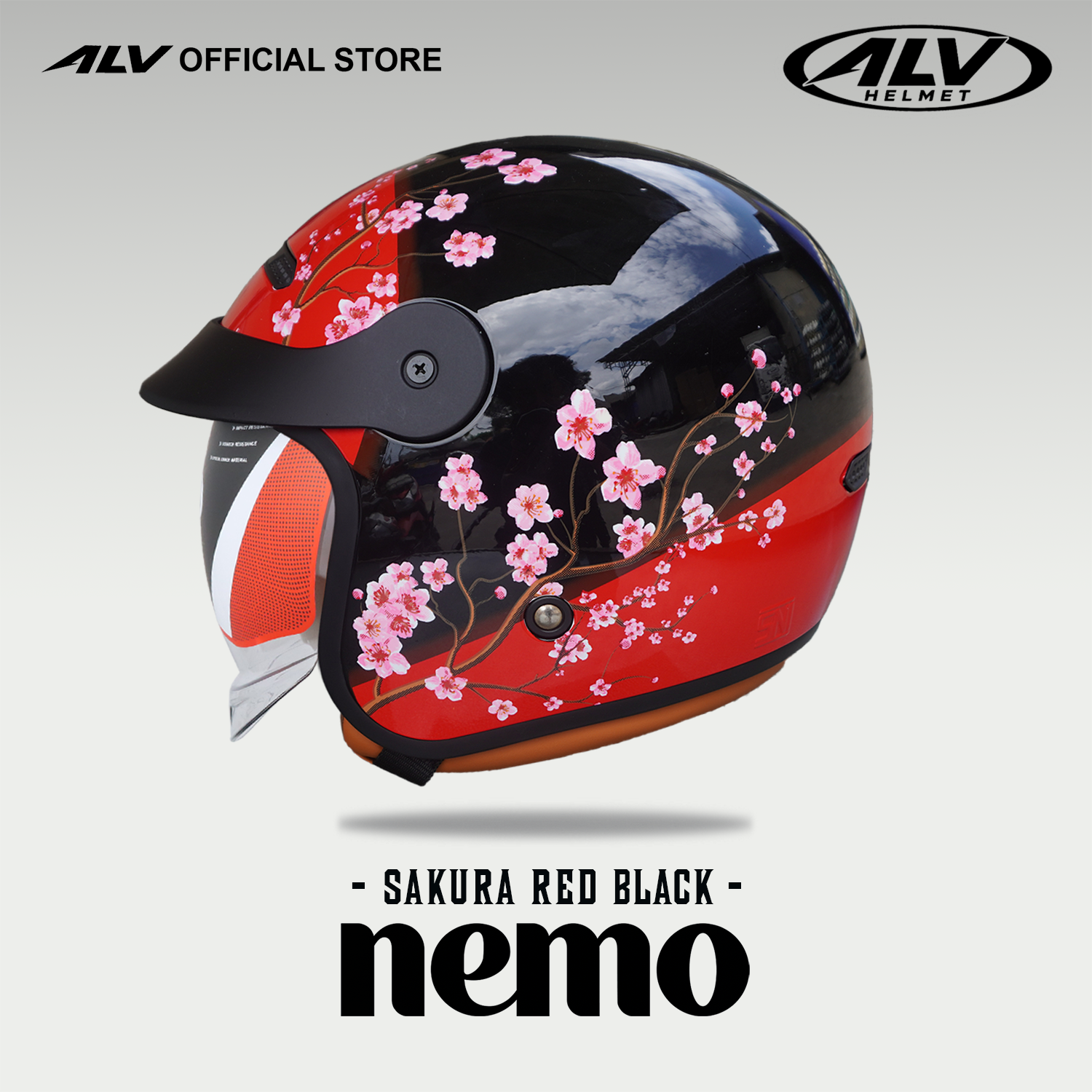 ALV Nemo Sakura Red Black