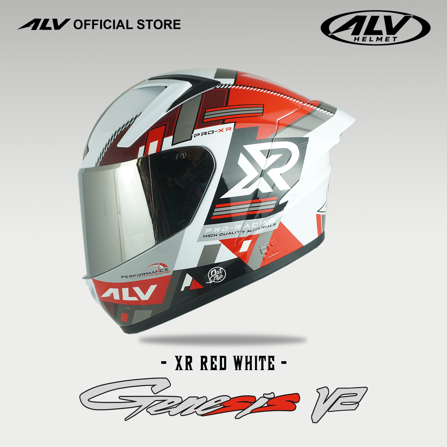 ALV Genesis V2 XR Red White