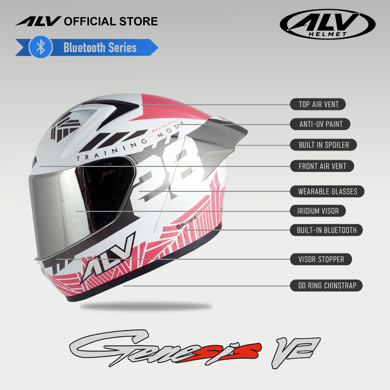 ALV Genesis V2 Bluetooth